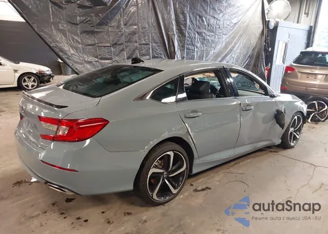 2021 Honda Accord Sport z USA, uszkodzony, nr VIN 1HGCV1F38MA028135